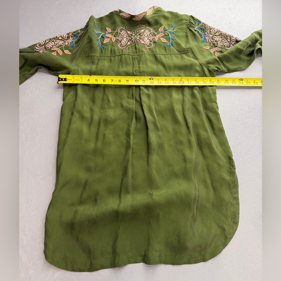 Johnny Was Gila Embroidered Tunic Size M - Picture 5 of 9